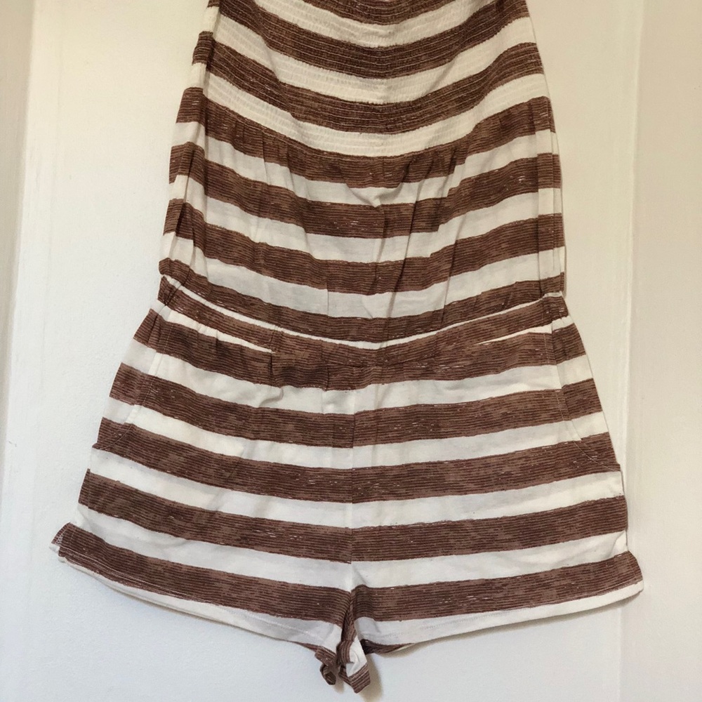 NEW Route 66 Striped Short Romper